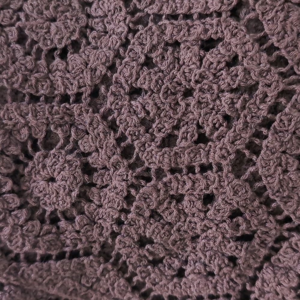 Crochet Cardigan Sweater - Picture 4 of 6